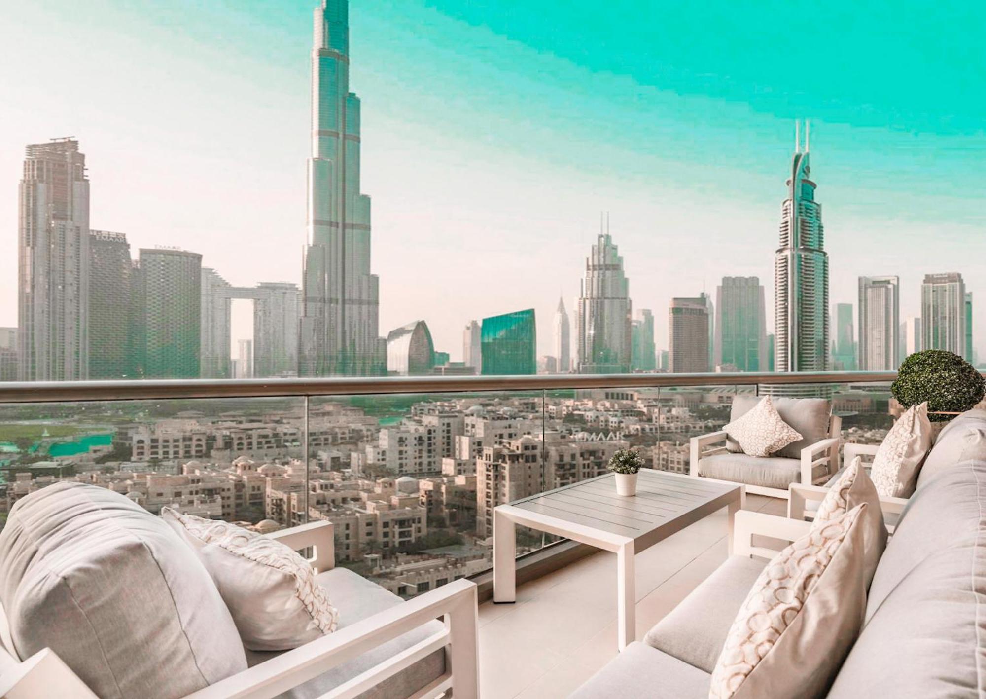 Elite Royal Apartment - Panoramic Full Burj Khalifa, Fountain & Skyline View - Baron Дубай Экстерьер фото